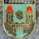 Podborany Czechoslovakia Coat of Arms Tourist Pin