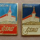 1970s Decin Czechoslovakia State Bus Company CSAD Pins