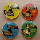 1970s Hradec Kralove Czech State Bus Company CSAD Pins