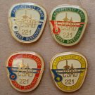 1960s Ceske Budejovice CSAD Bus & Coach Route 221 Pins