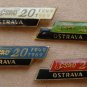 1969 Ostrava City CSAD State Bus & Coach Service Badges