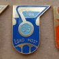 1984 Most Czechoslovakia CSAD State Bus & Coach Badges