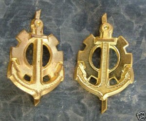 1970s Czechoslovakia Engineer Corps Division Pins