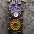 Antique Orloj Astronomical Clock Prague Old Town Square Tourist Souvenier Pin