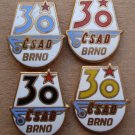 1979 Czech City of Brno CSAD Bus 30th Anniversary Pins