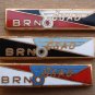 1960s Brno Czechoslovak CSAD State Bus Transport Badges