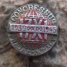 1945 November 17th Prague Student Demonstration against 1939 Nazi Occupation Pin