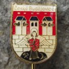 Ceske Budejovice Angel & Cannon Towers Heraldic Pin