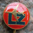 Balkan Bulgarian Airlines LZ Tupelov TU-154 Pin Red