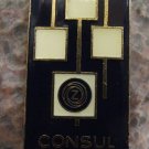 Antique Consul Zeta Czechoslovakia Typewriter CZ Type Hammer Advertising Pin