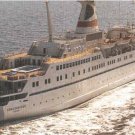 Soviet Danube Cruise Liner AYVAZOVSKIY Aywasowsky Rochdale One Mirror Badge