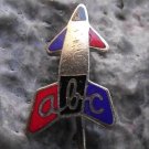 ABC Alphabet Rocket Ship Advertising for ABC Childrens Czech Magazine Casopis