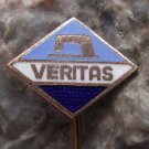 Antique Veritas East German DDR Sewing Machine Company Advertising Pin