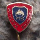 1950's Minerva Boskovice Sewing Machines of Czechoslovakia Shield Enamel Pin