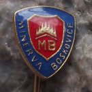 Antique Minerva Boskovice Sewing Machines of Czechoslovakia Advertising Pins