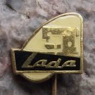 1970's Lada Sewing Machines of Czechoslovakia Textile Stitching Advertising Pin
