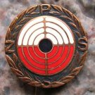 1960s Polish Warsaw Pact Marksman Shooting Award Pin