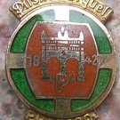1960s Pilsner Urquell Lager Beer Large Enamel Pin