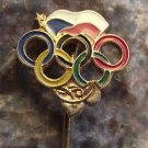 COV Olympic Committee Czechoslovakia Czech Republic Cesky Olympijsky Vybor Pin