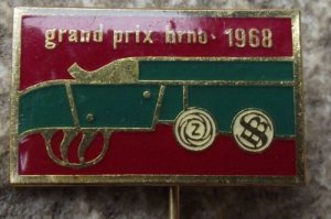 1968 Double Trigger Shotgun Skeet Shooting ISSF Pin