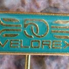 Velorex Microcar Motorbike 50th Anniversary Pin Blue