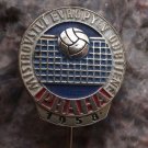 1958 European Volleyball Championships Prague Czechoslovakia Souvenier Pin