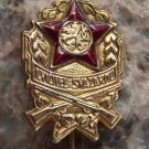 Svazarm Military Exercise Trainer Czechoslovakia Paramilitary Unit Rifle Pin