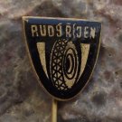 Rudy Rijen Red October Rubber Tyre Car Wheels Factory Barum Advertising Pin