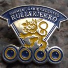 Finland Finnish Inline Roller Hockey Association Silver Metal Tie Pin