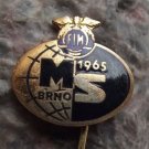 1965 FIM Motorcycle World Champions Grand Prix Super Bike Brno Motorbike Pin