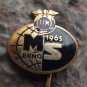 1965 FIM Motorcycle World Champions Grand Prix Super Bike Brno Motorbike Pin