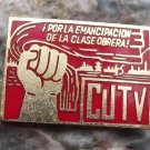 Central Unitaria de Trabajadores de Venezuela Working Class Emancipation Badge