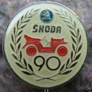 1995 Skoda 90th Anniversary of Car Manufacture Pin