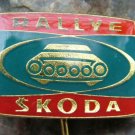 Skoda Rallye 130 RS Rally Car Race Advertising Pin