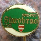 1972 Starobrno Brno Beer Brewery Centenary Pin Badge