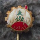 Solo Match and Matchbox Company of Czechoslovakia Advertising Pin