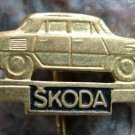 1964 Rare & Beautifully Detailled Skoda 1000MB Gold Pin