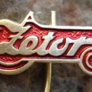 1950s Zetor Script Text Logo on Tractor Antique Badge