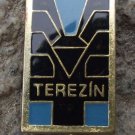 Terezin Nazi Concentration Camp Theresienstadt Entrance Gate Remembrance Pin