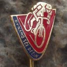 Antique Dynamo Decin Czechoslovakia Cycling Bike Cycle Racing Club Team Race Pin