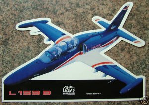 Large Aero L159B L-159B Jet Trainer Czech Sticker Decal