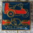 Velorex Motorbike and Sidecar 50th Anniversary Pin