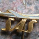 1968 SAS Scandinavian Airlines DC-8 Enamel Pin Blue