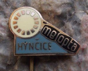 Meopta Hynice View-master Disk Photographic Reel Stereogram Company Enamel Pin