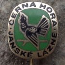Cerna Hora Black Mountains Czechoslovakia Capercaille Grouse Hunting Pin