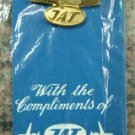 1960s Gold JAT Airlines Caravelle Presentation Pin Pack