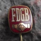 FDGB Free German Trade Union Federation Freier Deutscher Gewerkschaftsbund Pin