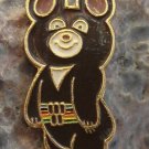 1980 Moscow Olympics Bear Mascot Pin Badge