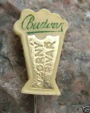 Plastic 1960s Budwar Budvar Excellent Drinker Award