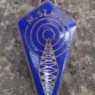Antique Hungarian Military Radio Operators Badge
